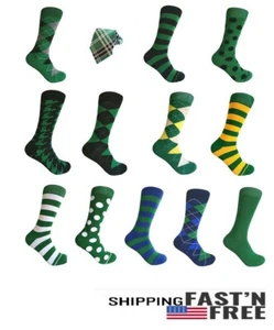 Calcetines de vestir verdes para hombre - Imagen 1 de 14