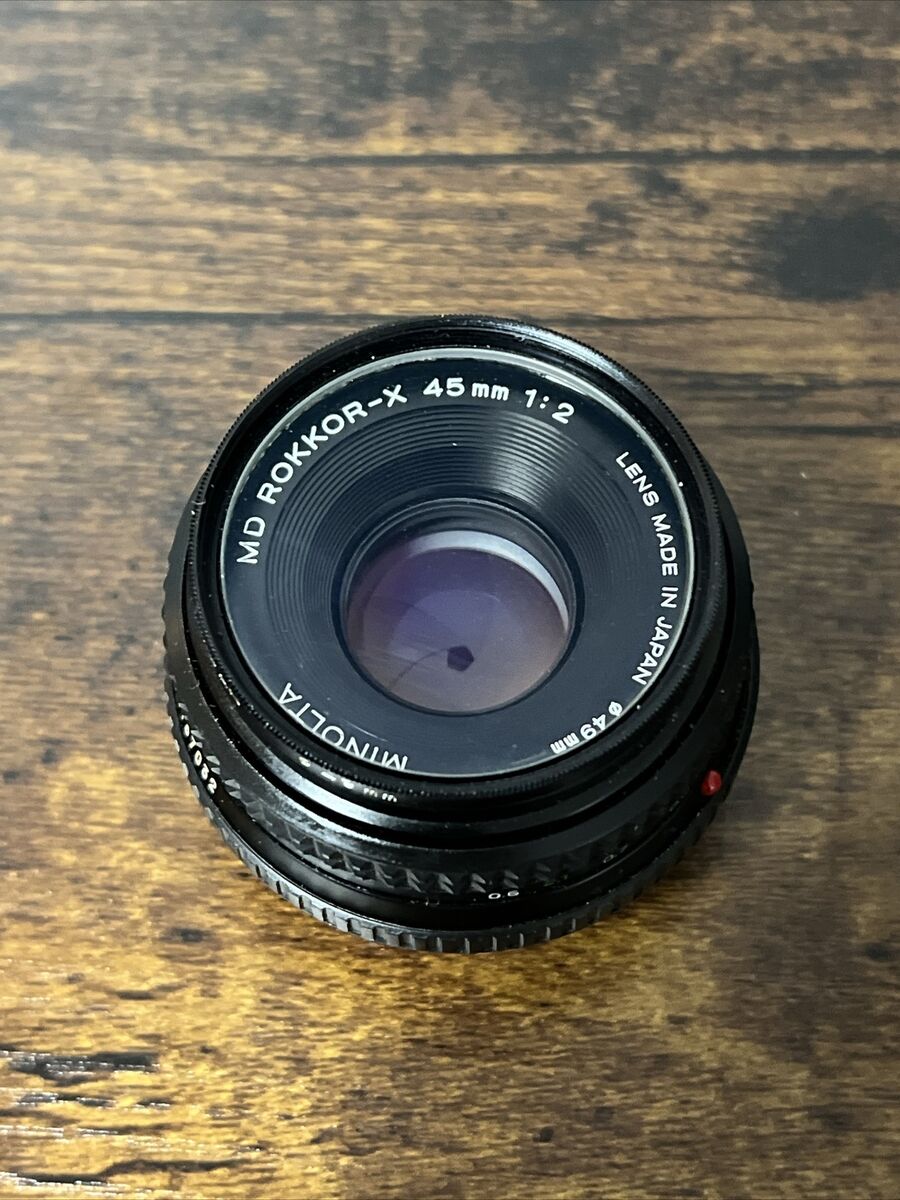 Minolta MD 45mm Focal Camera Lenses for sale | eBay Minolta MD 45mm Focal Camera Lenses for sale | eBay