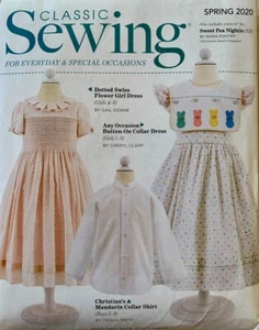 Erbstück Kleid Schnittmuster klassisch Nähen Frühling 2020 Ostern gesmokt ungeschnitten - Bild 1 von 10