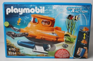 PLAYMOBIL 2016 SUBMARINE 9234 MOTOR PUMP OCEAN FISH NEW SEALED ! - Picture 1 of 5