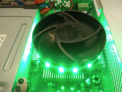 Custom made Xbox 360 S Slim LED fan mod kit plug and play - Image 1 of 2