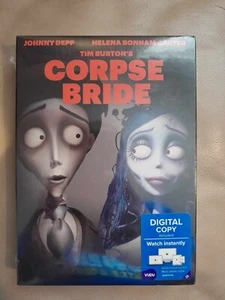 Tim Burton's Corpse Bride W/ Limited Slip Cover (DVD) Brand New - Factory Sealed - Picture 1 of 3