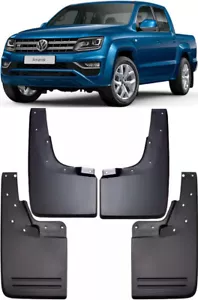 Genuine Front & Rear Splash Guards Mud Flaps Fender For 2010-2021 VW Amarok - Picture 1 of 7