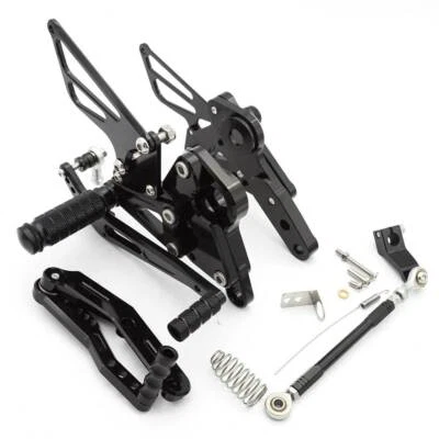 Para Yamaha FZ-09/MT09 FZ09 XSR900 CNC Reposapiés estriberas pedales Foto 1 de 4