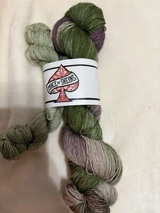 Mace Of Skeins Hand Dyed Yarn , Sock Set, Vintage Witch - Picture 1 of 5