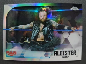 2020 Topps Chrome WWE REFRACTOR #2 ALEISTER BLACK - Picture 1 of 2