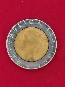 Moneta da 500 Lire con Errori di Conio della Repubblica Italiana, 1987 - Foto 1 di 5