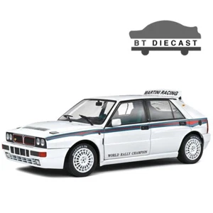SOLIDO 1992 LANCIA DELTA HF INTEGRALE EVO 1 MARTINI 6 1/18 WHITE S1807804 - Picture 1 of 6