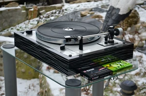 Thorens BLACK SILBER plattenspieler TD 165 SPECIAL spezial - Bild 1 von 11