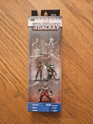 Jada Toys Guardians of the Galaxy Nano Metalfigs™ Marvel 5 pack Figure Pack  - Image 1 of 4