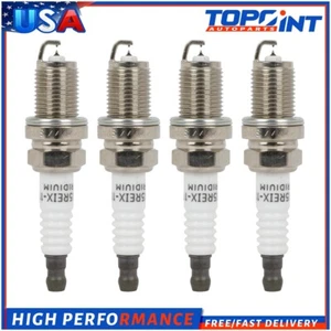 4x Iridium Spark Plugs For 2001-2005 Chrysler Sebring Dodge Stratus 2.4L l4 - Picture 1 of 6