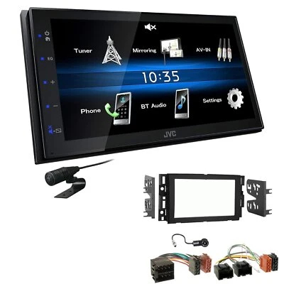 JVC Touchscreen Autoradio Bluetooth USB für Chevrolet Impala 2005-2013 schwarz - Bild 1 von 4
