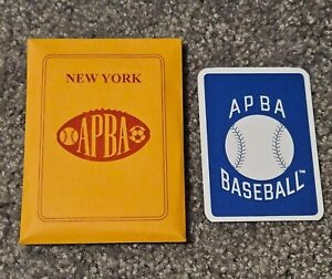 1999 New York Mets APBA Game Card (2019 Reissue 12=21) Singles 2+ Discount