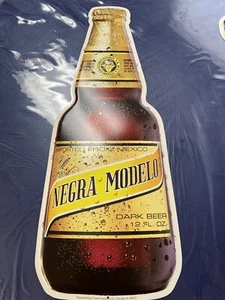 Cerveza Mexico Negra Modelo 21 3/4 X 8½ Beer Metal Advertisement Sign - Picture 1 of 5
