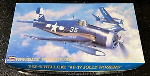 1/48 HASEGAWA Grumman F6F-5 Hellcat 'VF-17 Jolly Rogers' #09135