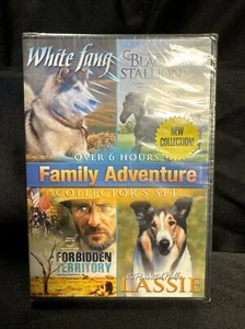 Family Adventure Collectors Set, (DVD, 2009) White Fang - Black Stallion - Foto 1 di 4