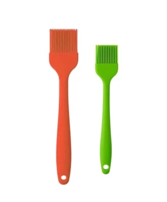 2PCS Dishwasher Safe Oil Brush Silicone Baking Pastry BBQ Basting Kitchen Grill - Image 1 of 4