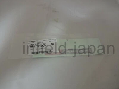 Calcomanía adhesiva de vidrio trasero STI dirección rápida original Subaru 91572FE000 F/S Foto 1 de 4