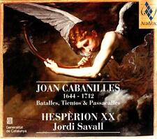 Hesperion XX - Jordi Sava Cabanilles/batalles/tientos/passacall (CD) (UK IMPORT)