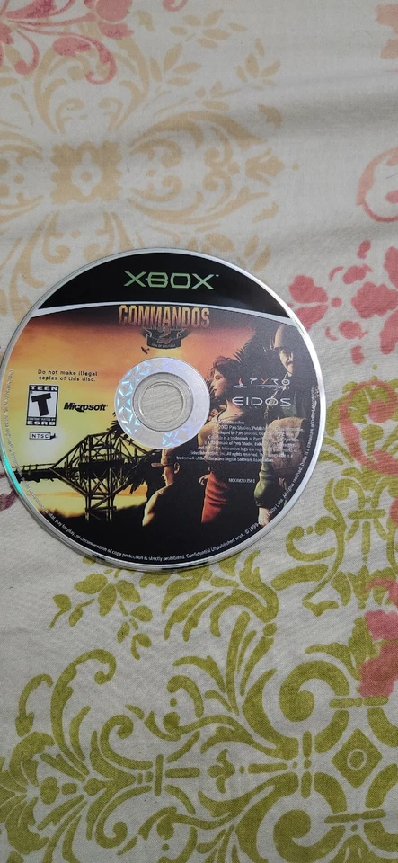 Commandos 2: Men of Courage Original Xbox Disc Only Same Day Ship Read Desc - Image 1 of 1
