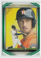 2019 Topps Gallery Masterpiece Alex Bregman #MP-11 Green SN 196 /250 HOU Astros