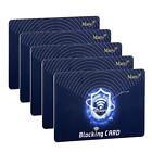 5Pcs RFID Blocking Card, Protection Entire Wallet and Purse Shield, Contactless