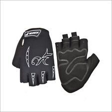 Man Cycling Non-slip Half Finger Gloves Sports Bike Shockproof Glove Fingerless