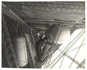 Seitenkorridorschuss - USS Akron Luftschiff Federal Hearings - 1933 - Bild 1 von 1