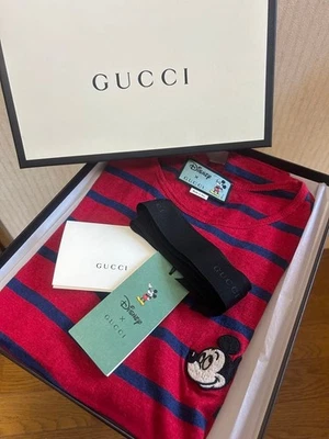 CAMISETA A RAYAS USADA GUCCI DISNEY MICKEY BUENA Foto 1 de 4