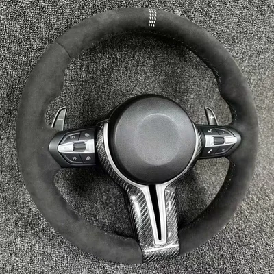 BMW CSCarbon Fiber Alcantara Steering Wheel  M2 M3 M4 - Image 1 of 4