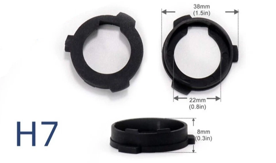 Adaptateurs Ampoules LED H7 Supports Phares Skoda Octavia 2 (2004-2012) - Photo 1/1