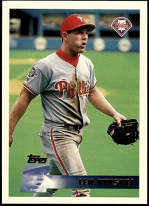 1996 Topps Baseball Len Dykstra #261 Philadelphia Phillies MLB - Picture 1 of 10