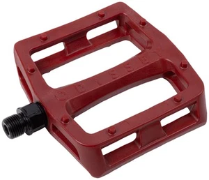 Odyssey Grandstand V2 PC Pedals - Platform, Composite/Plastic, 9/16", Maroon - Picture 1 of 2