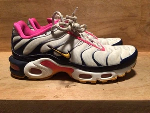 Nike CI5780-100 Air Max Plus Premium White/Pink Lase Women's Size 7.5 - Picture 1 of 7