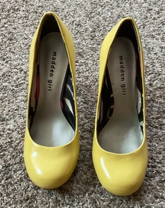 MADDEN GIRL Sursey Pumps | Gelb | 4” Absatz | Größe 6 - Bild 1 von 7
