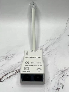 Linea Microfiltro ADSL OVER POTS FILTER DSL4116018 Very Good - Bild 1 von 4