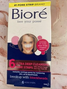 Biore Ultra Deep Cleansing Pore Strips (6 pack) - Picture 1 of 2