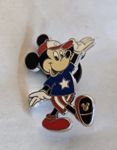 Disney pin Mickey Mouse Holidays Hidden Mickey 2024 4th of July American - Picture 1 of 2