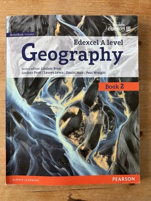 Edexcel A Level Geography Book 2 Pearson - Image 1 of 3