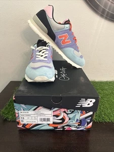 Herren Gr. 13 D M New Balance 574 Louis De Guzman Ma Davina ML574LG2 Schuhe Wildleder - Bild 1 von 8