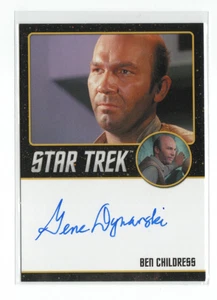 Star Trek TOS 50th Anniversary Auto Autograph Gene Dynarski as Ben Childress - Picture 1 of 2