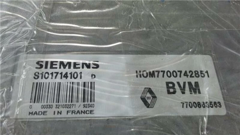 7700863563 centralina per RENAULT 19 II (B C53 ) 109082 - Immagine 1 di 2