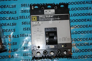 Square D FHP3600712M Mag-Gard 7 Amp 3-Pole 600 VAC Motor Circuit Breaker Used - Picture 1 of 1