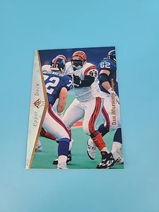 1995 Upper Deck Dan Wilkinson #122 SP Cincinnati Bengals Football Card - Bild 1 von 2
