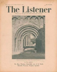 Winston CHURCHILL / The Listener Vol XLIII No.1096 - Bild 1 von 1