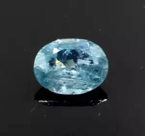 Natural Aquamarine 1.60 Cts Loose Gemstone 9x7 mm Blue Aquamarine Stone - Picture 1 of 7