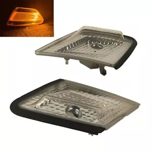 Clear Amber LED Turn Signal Marker Light For Toyota Mark II GX90 / GX100 90-96 - Picture 1 of 4