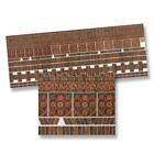 Dollhouse Ornamental -Antique- Brick Material Sheet 34980 World Model Miniatures