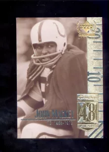 Carta Upper Deck Leggende 1999 JOHN MACKEY Baltimore Colts Century Legends - Foto 1 di 1