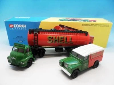 Corgi Classic 31005,Bedford S Type Articulated Cylindrical Tanker/Land Rover-NIB - Image 1 of 4
